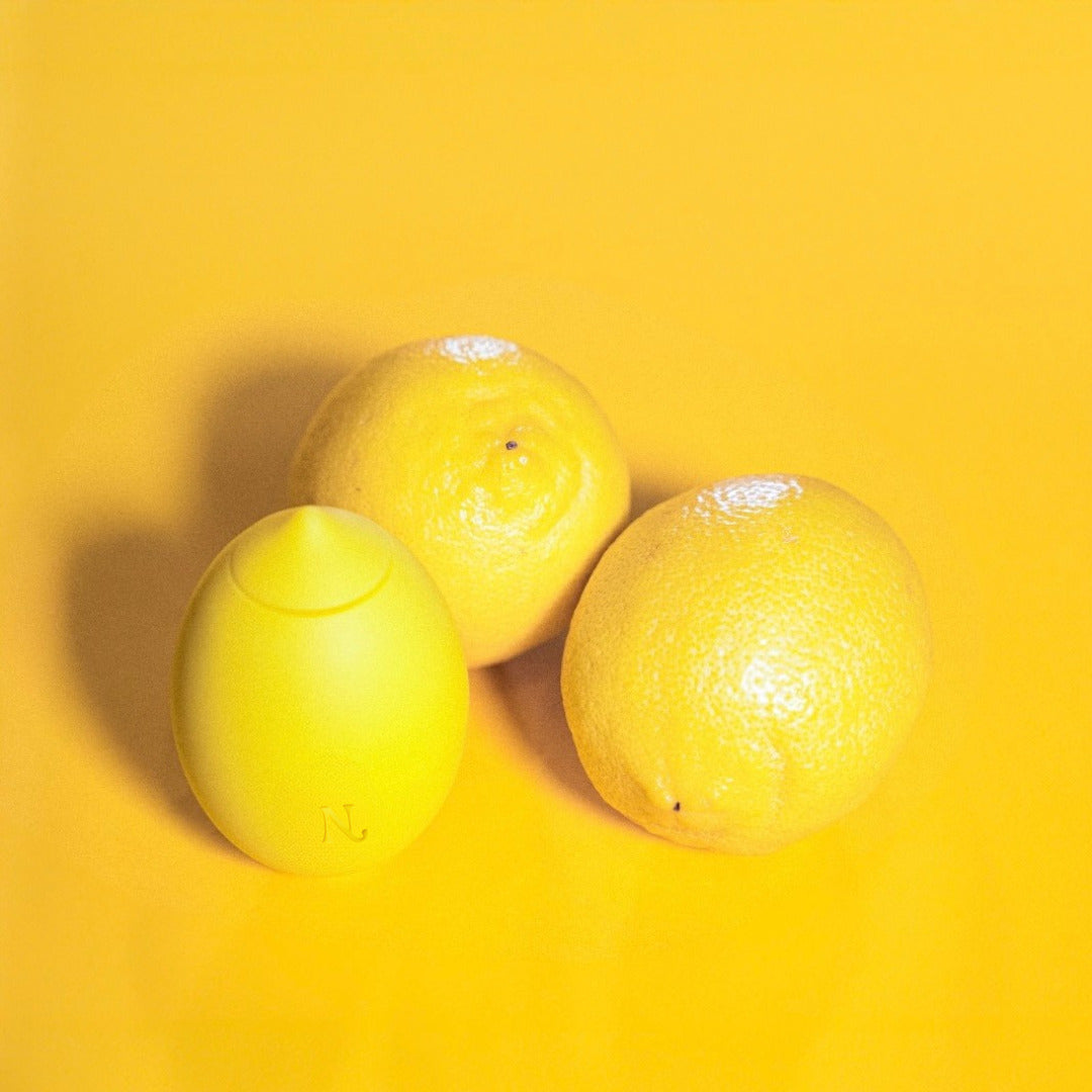 Lemon clitoral vibrator display